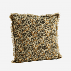 Coussin imprimé coton, dim....