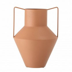 Vase métal brun...