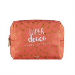 Trousse de toilette DLP couleur corail