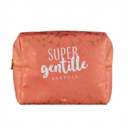 Trousse de toilette DLP couleur corail