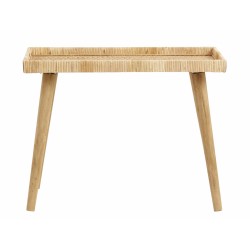 Table d'appoint rotin nature