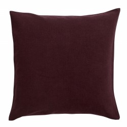 Coussin "Burgundy" coton